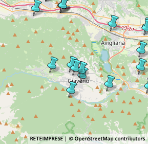 Mappa Via Tortorello, 10094 Giaveno TO, Italia (5.336)