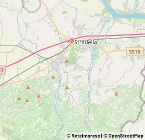 Mappa 27044 Broni PV, Italia (3.825)