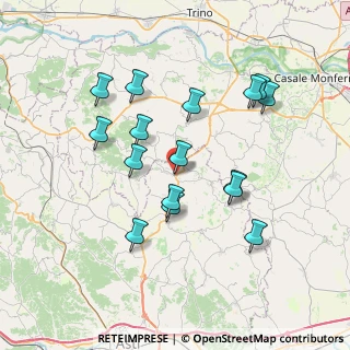 Mappa Via 20 Settembre, 14036 Moncalvo AT, Italia (7.0425)