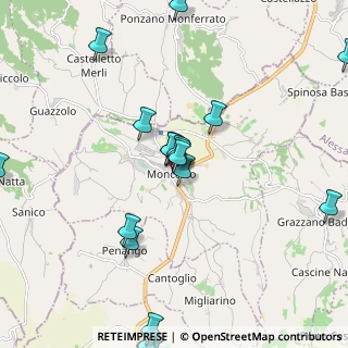 Mappa Via 20 Settembre, 14036 Moncalvo AT, Italia (2.3865)