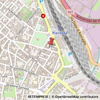 Mappa Via Torricella,  14, 29100 Piacenza, Piacenza (Emilia Romagna)