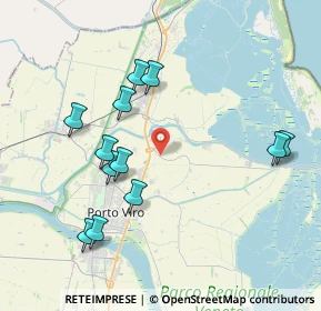 Mappa Via Galileo Galilei, 45014 Porto Viro RO, Italia (4.01167)