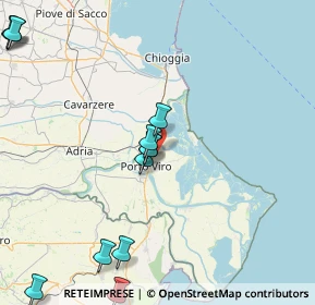 Mappa Via Galileo Galilei, 45014 Porto Viro RO, Italia (27.44333)