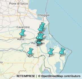 Mappa Via Galileo Galilei, 45014 Porto Viro RO, Italia (8.86545)