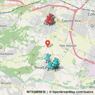 Mappa 10098 Rivalta di Torino TO, Italia (2.04385)