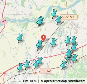 Mappa Strada Provinciale per Verretto, 27053 Lungavilla PV, Italia (4.5315)