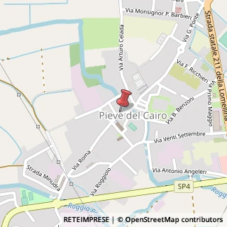 Mappa Via Roma, 48, 27037 Pieve del Cairo, Pavia (Lombardia)