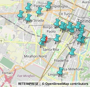 Mappa Via Mombarcaro, 10100 Torino TO, Italia (2.2805)