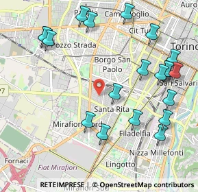 Mappa Via Mombarcaro, 10100 Torino TO, Italia (2.4715)