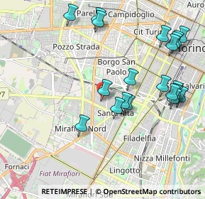 Mappa Via Mombarcaro, 10100 Torino TO, Italia (2.26)