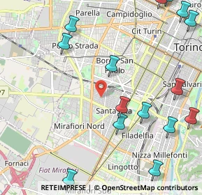 Mappa Via Mombarcaro, 10100 Torino TO, Italia (2.93733)