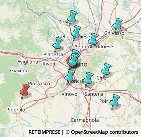 Mappa Via Mombarcaro, 10100 Torino TO, Italia (11.875)