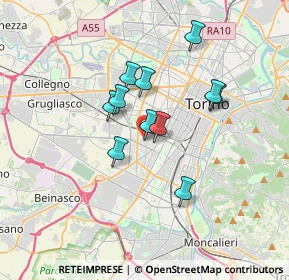Mappa Via Mombarcaro, 10100 Torino TO, Italia (2.67364)