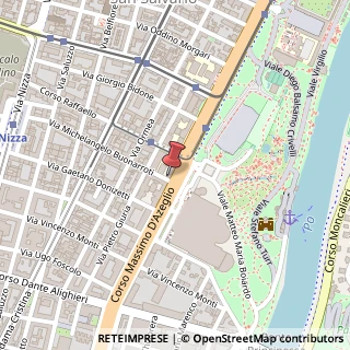 Mappa Via Michelangelo Buonarroti, 27, 10126 Torino, Torino (Piemonte)