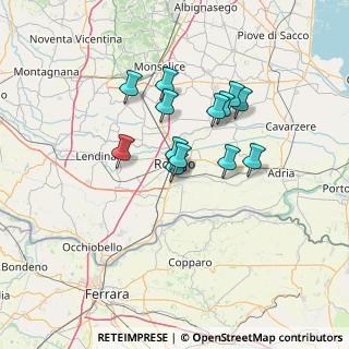 Mappa Via delle Industrie, 45100 Rovigo RO, Italia (10.54308)