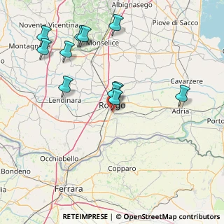 Mappa Via delle Industrie, 45100 Rovigo RO, Italia (17.00909)