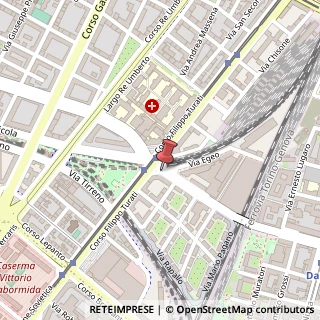 Mappa Corso Dante,  2, 10134 Torino, Torino (Piemonte)