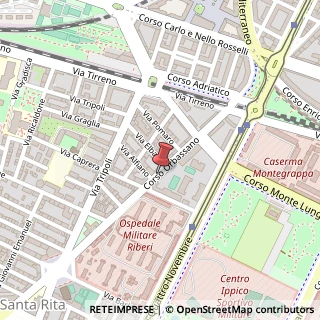 Mappa Corso Orbassano, 102, 10136 Torino, Torino (Piemonte)