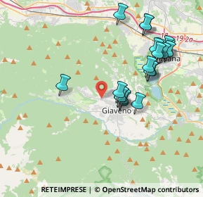 Mappa SP 189, 10094 Giaveno TO, Italia (3.9415)