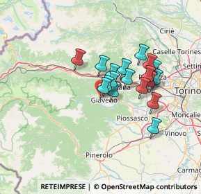 Mappa SP 189, 10094 Giaveno TO, Italia (10.53842)