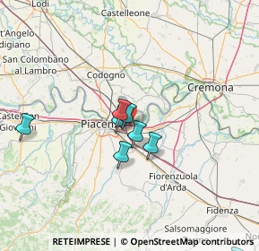 Mappa A21 Autostrada Torino Brescia, 29122 Piacenza PC, Italia (21.15091)