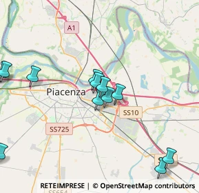 Mappa Via Giuseppe Portapuglia, 29122 Piacenza PC, Italia (4.72769)