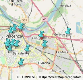 Mappa Via Giuseppe Portapuglia, 29122 Piacenza PC, Italia (2.50077)