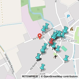 Mappa Via Giacomo Matteotti, 27037 Pieve del Cairo PV, Italia (0.13333)