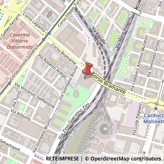 Mappa Via Giordano Bruno, 25, 10134 Torino, Torino (Piemonte)