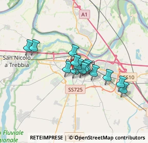 Mappa Via Rinaldo Ancillotti, 29122 Piacenza PC, Italia (2.39071)