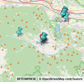 Mappa Via Parco Abbaziale, 10094 Giaveno TO, Italia (3.62231)