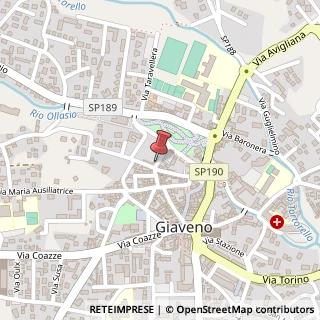 Mappa Via San Rocco, 7, 10094 Giaveno, Torino (Piemonte)