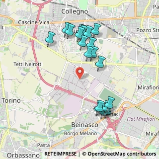 Mappa Strada Decima, 10095 Grugliasco TO, Italia (2.0185)
