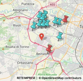Mappa Strada Decima, 10095 Grugliasco TO, Italia (3.25385)