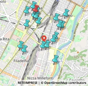 Mappa Via Cellini Benvenuto, 10125 Torino TO, Italia (0.9775)