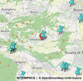 Mappa Via G. Castaudi, 10090 Villarbasse TO, Italia (3.18909)