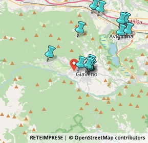 Mappa Via Margheria, 10094 Giaveno TO, Italia (3.95667)