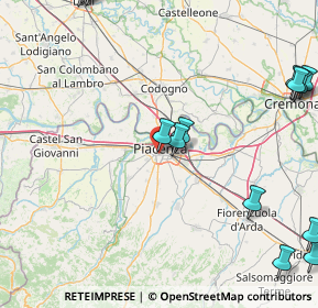 Mappa Via Lorenzo Toncini, 29122 Piacenza PC, Italia (24.72)