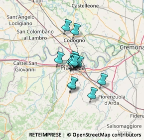 Mappa Via Lorenzo Toncini, 29122 Piacenza PC, Italia (6.65429)