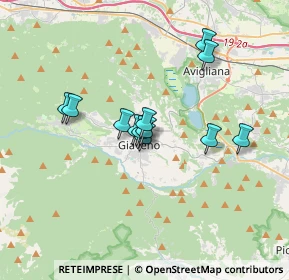 Mappa Via Guglielmino, 10094 Giaveno TO, Italia (2.6175)