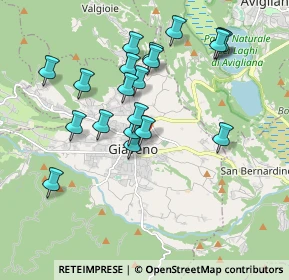 Mappa Via Guglielmino, 10094 Giaveno TO, Italia (1.799)