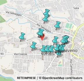 Mappa Via Calvettera, 10094 Giaveno TO, Italia (0.4075)