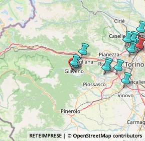 Mappa Via Calvettera, 10094 Giaveno TO, Italia (18.58077)