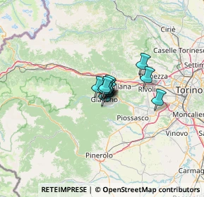 Mappa Via Calvettera, 10094 Giaveno TO, Italia (4.46083)