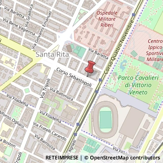 Mappa Corso Sebastopoli, 156, 10136 Torino, Torino (Piemonte)