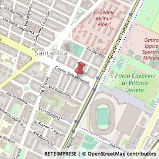 Mappa Corso Sebastopoli, 149, 10137 Torino, Torino (Piemonte)
