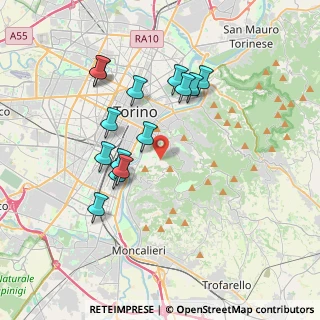 Mappa Strada Comunale da S. Vito a Revigliasco, 10133 Torino TO, Italia (3.46643)