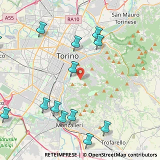 Mappa Strada Comunale da S. Vito a Revigliasco, 10133 Torino TO, Italia (5.60615)
