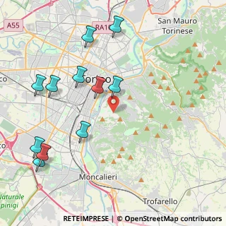 Mappa Strada Comunale da S. Vito a Revigliasco, 10133 Torino TO, Italia (4.84)