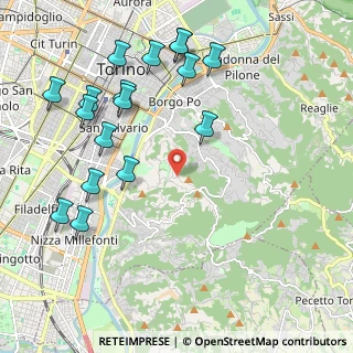 Mappa Strada Comunale da S. Vito a Revigliasco, 10133 Torino TO, Italia (2.42941)